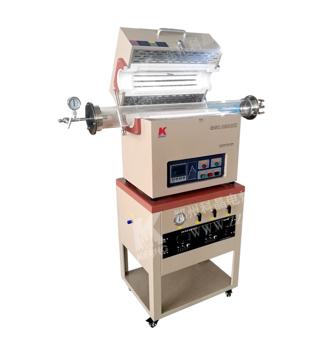 GSL-1200X 兩路質量流量計開啟式管式電爐